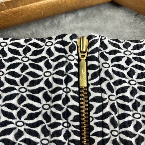 Closet Dress Womens 12 Sleeveless Fit Flare London Geometric Zip Knee Length - Picture 5 of 11